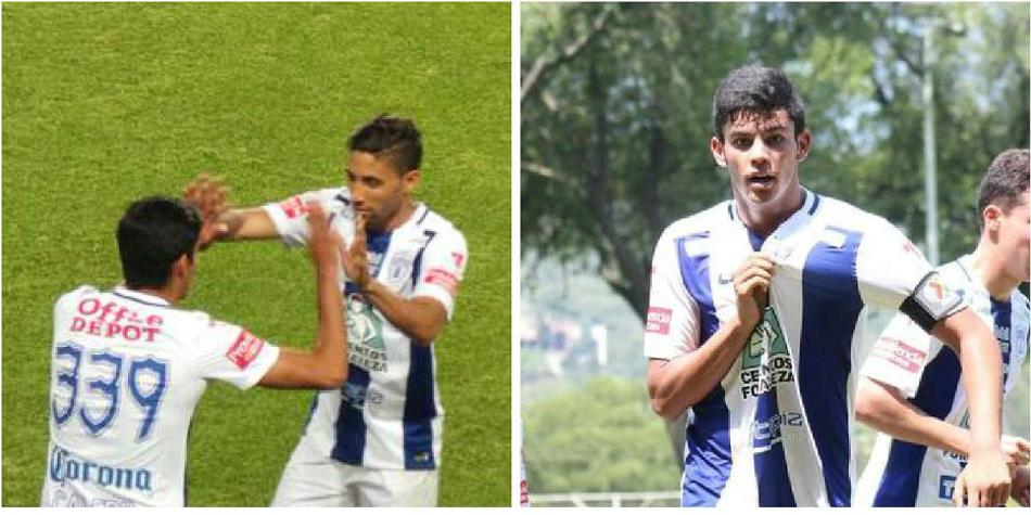 No es arquero, es delantero. J.J. Calero ingresó y los hinchas de Pachuca se llenaron de nostalgia.