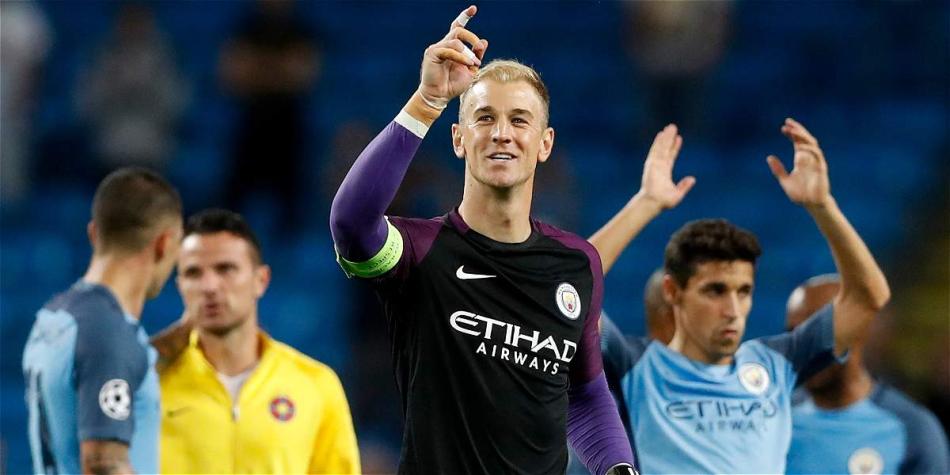   Joe Hart has a good fortune to the citizens & # 39; said. Reuters 