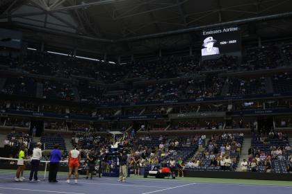 Más homenajes por la reina Isabel II: el US Open rinde tributo