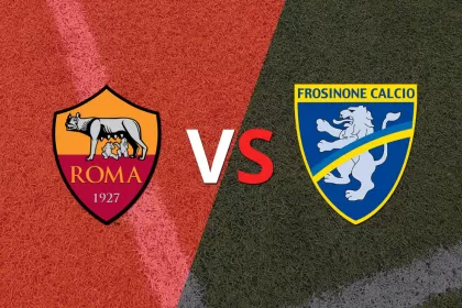 Con dos anotaciones, Roma vence a Frosinone