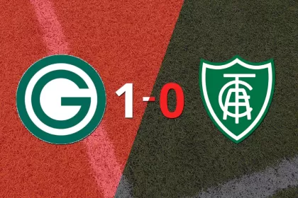 Goiás le ganó 1-0 como local a América-MG