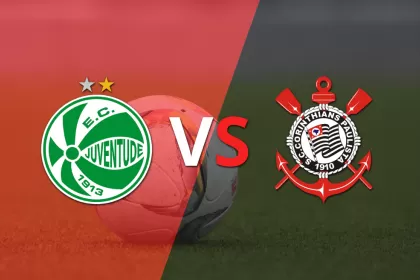 Arranca el partido entre Juventude vs Corinthians