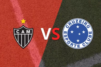 Inicia el partido entre Atlético Mineiro y Cruzeiro