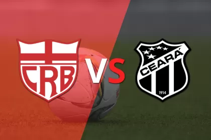 Arranca el partido entre CRB vs Ceará