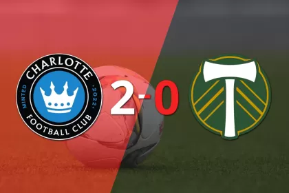 Derrota de Portland Timbers por 2-0 en su visita a Charlotte FC