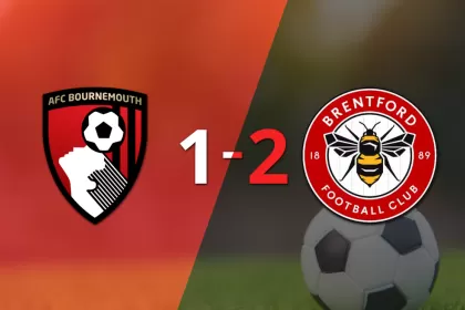 Ajustada victoria por 2 a 1 de Brentford