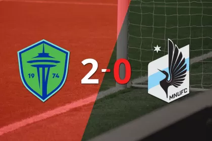 Seattle Sounders celebró una victoria 2-0 sobre Minnesota United