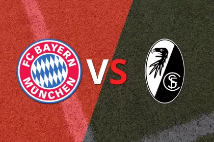 Inicia el partido entre Bayern Múnich y Friburgo