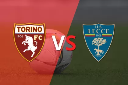 Arranca el partido entre Torino vs Lecce