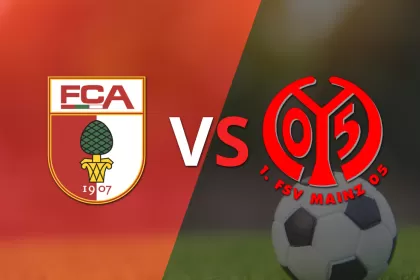Arrancan las acciones del duelo entre Augsburg y Mainz