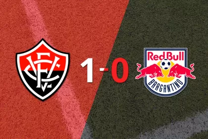 Vitória derrotó 1-0 a RB Bragantino