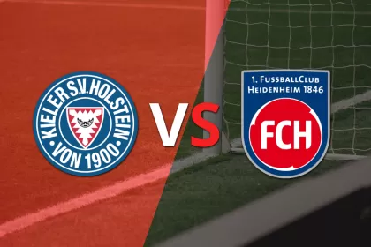 Se enfrentan Holstein Kiel y Heidenheim por la fecha 9