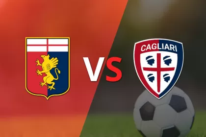 Cagliari y Genoa empatan 1-1 y se van al descanso