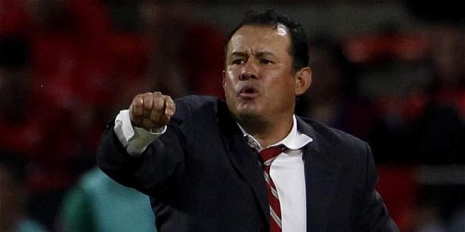 El director t&eacute;cnico de Melgar, de Per&uacute;, Juan Reynoso.
