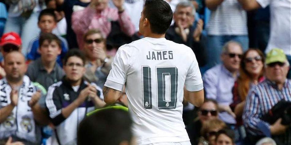 Real Madrid gole&oacute; a Eibar (4-0) con James Rodr&iacute;guez durante todo el compromiso.