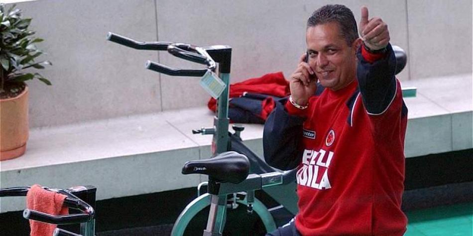Reinaldo Rueda en la concentraci&oacute;n de la Selecci&oacute;n Colombia Sub-20.