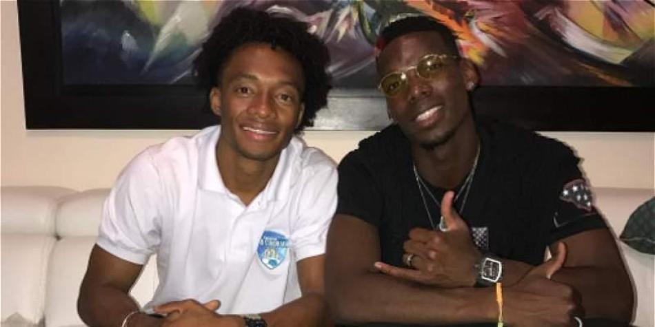 Este fue el mensaje de despedida que le dio Cuadrado a Pogba: &quot;Gracias al Panita y a todos los que hicieron parte de esta bonita causa&quot;.