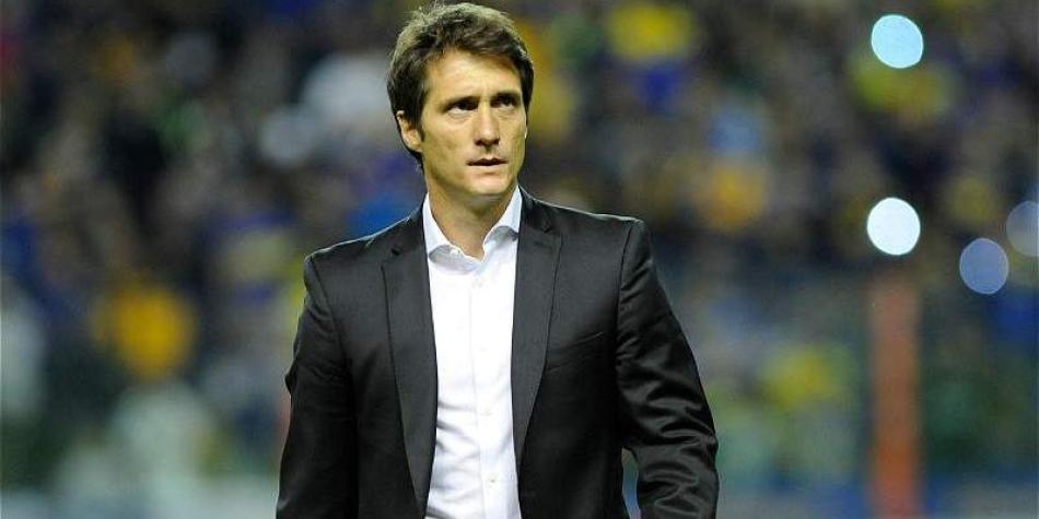 Guillermo Barros Schelotto, DT de Boca Juniors.