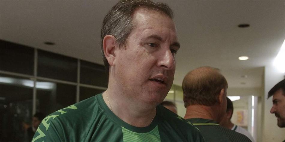 Rafael Henzel llegó a Medellín con la camiseta de Chapecoense.