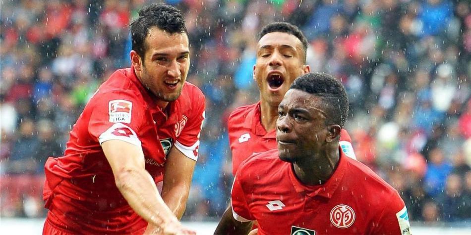 Jhon Córdoba, figura este domingo en Alemania.