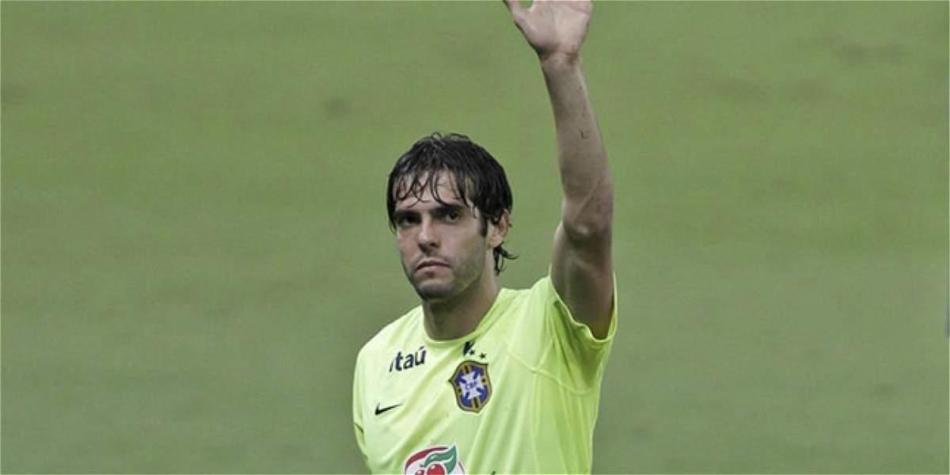 Kaká, volante brasileño.