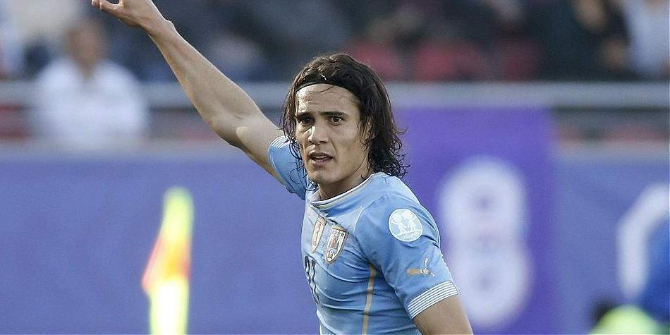 Édinson Cavani, delantero uruguayo.