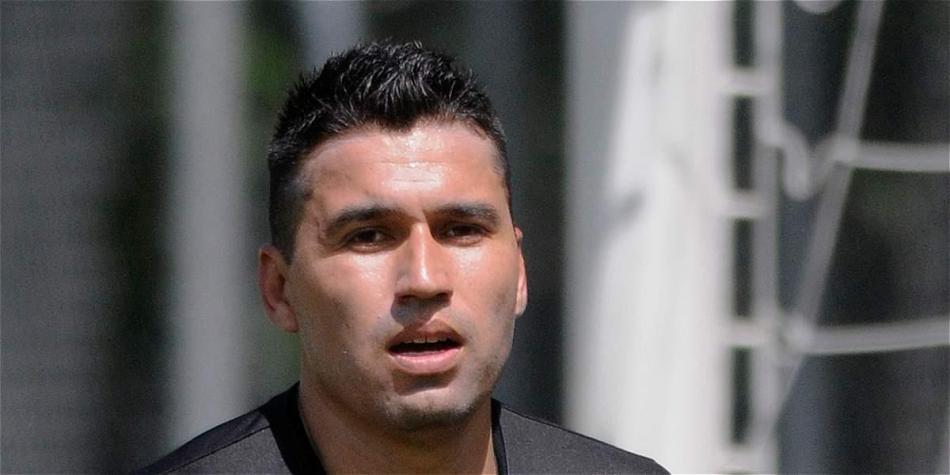 Leandro Castellanos, arquero y capitán de Santa Fe.