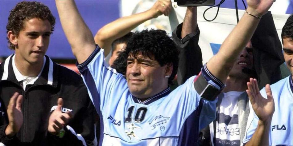 Diego Maradona, astro del fútbol mundial.