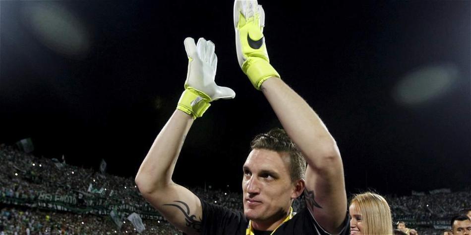 Franco Armani, arquero de Atlético Nacional.