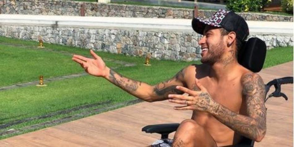 Neymar nuevo look