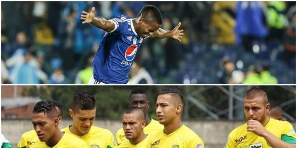 Leones frente a Millonarios
