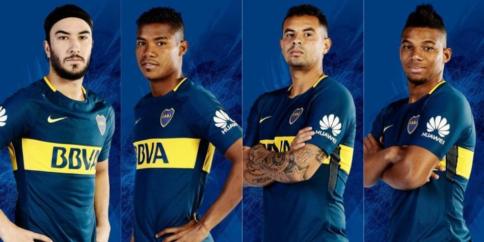 Colombianos en Boca Juniors