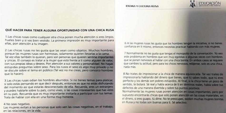 Curso de la AFA