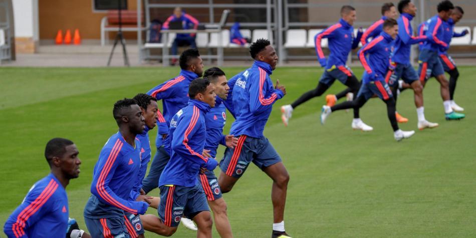Práctica de la Selección Colombia