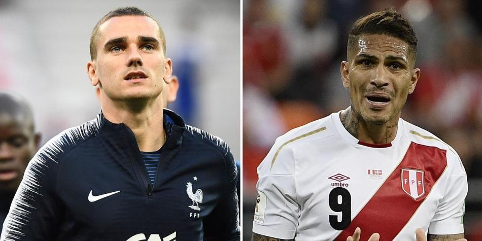 Combo Francia vs Perú