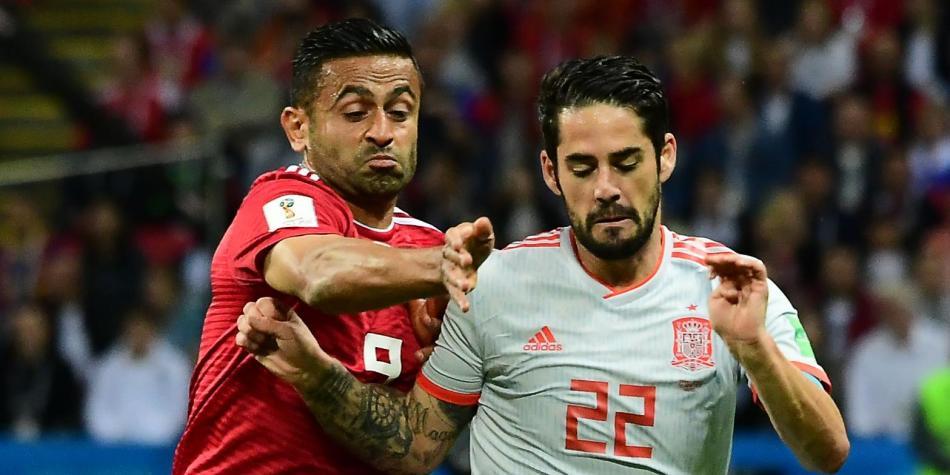 Isco España vs Irán