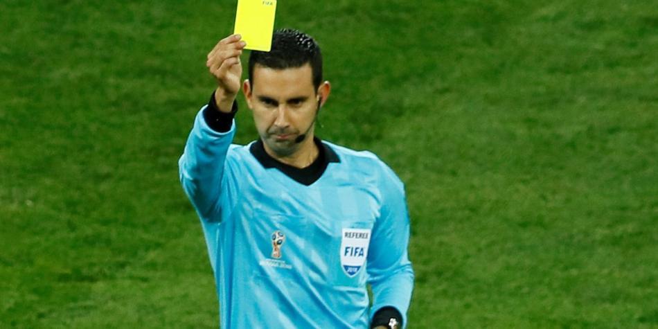 César Ramos árbitro Colombia vs Polonia
