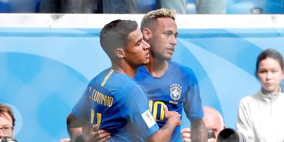 Neymar y Coutinho