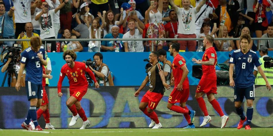 Japón vs Bélgica