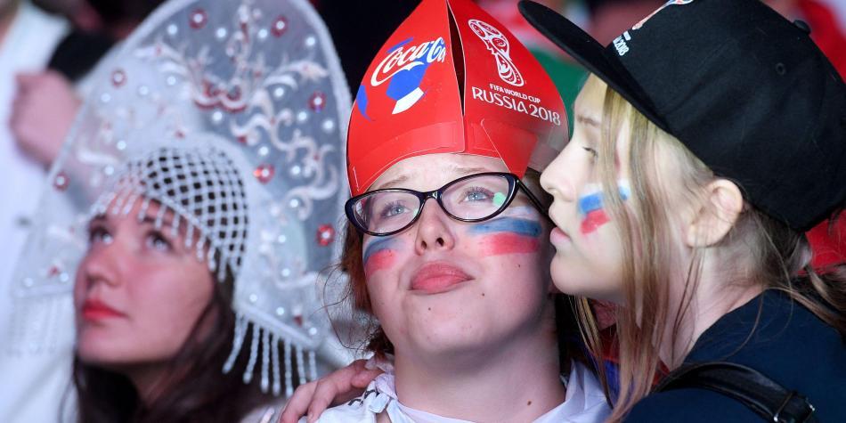 Hinchas de Rusia
