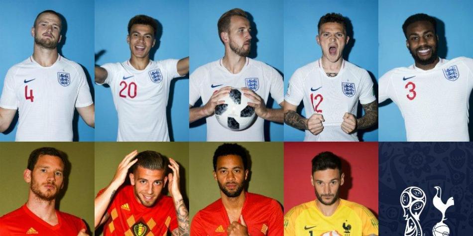 Jugadores del Tottenham