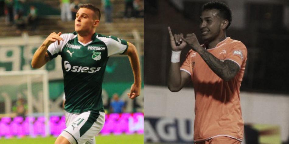 Nicolás Benedetti y Duván Vergara