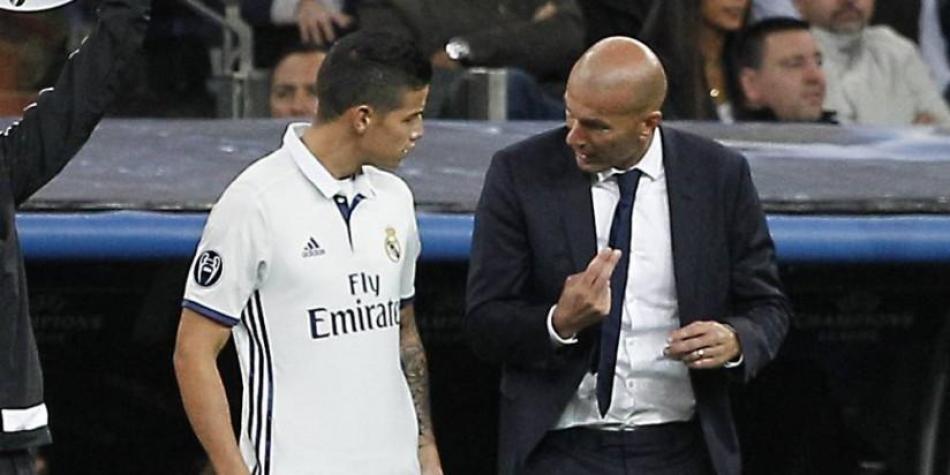 James y Zidane