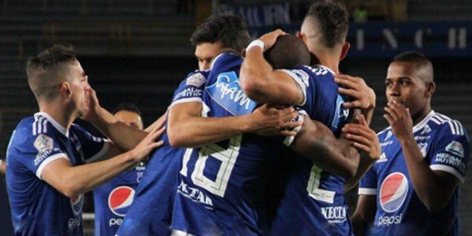 Celebración de Millonarios