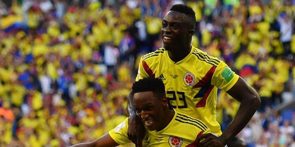 Yerry Mina y Dávinson Sánchez
