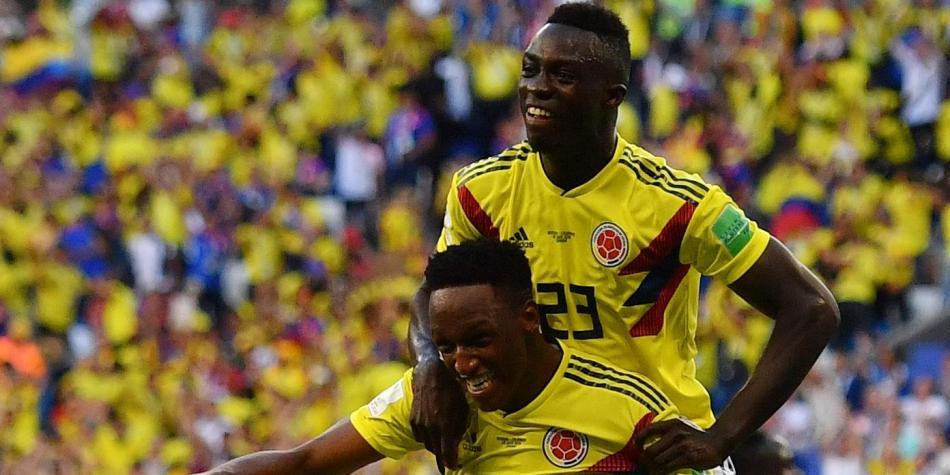 Yerry Mina y Dávinson Sánchez
