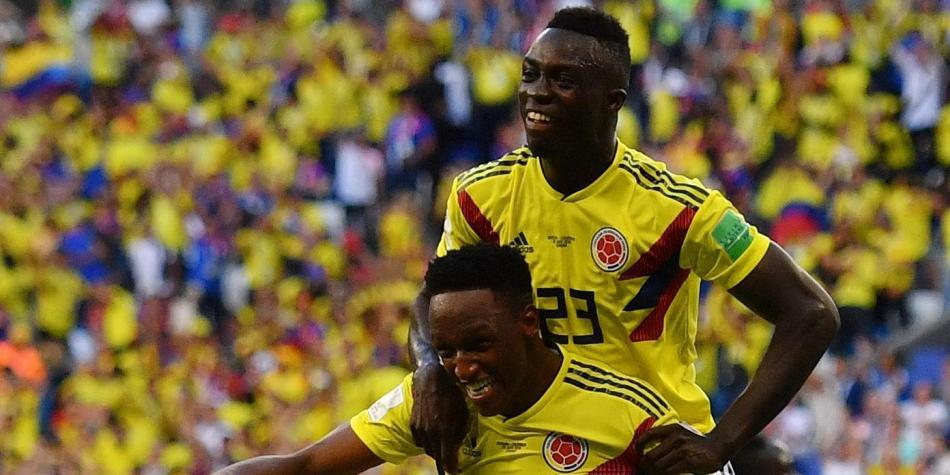 Yerry Mina y Dávinson Sánchez