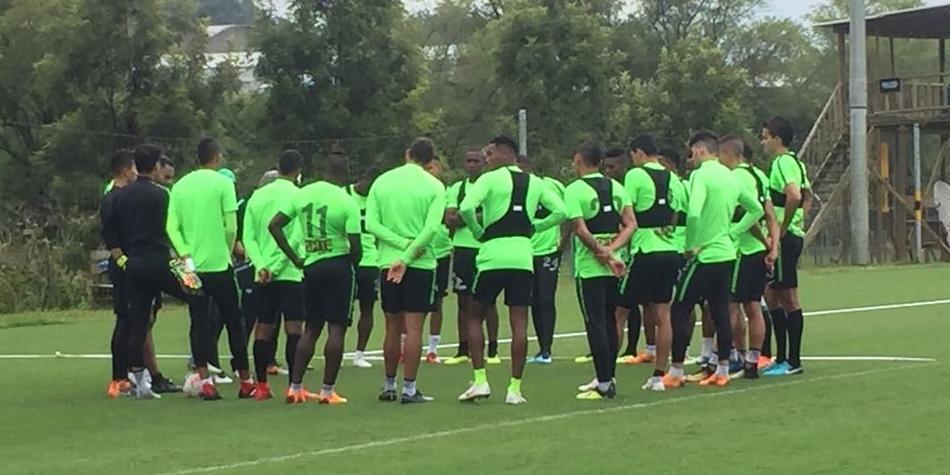 Nacional se entrena para enfrentar a Pasto