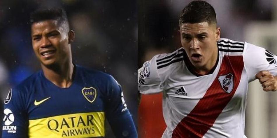 Wilmar Barrios y Juan Fernando Quintero