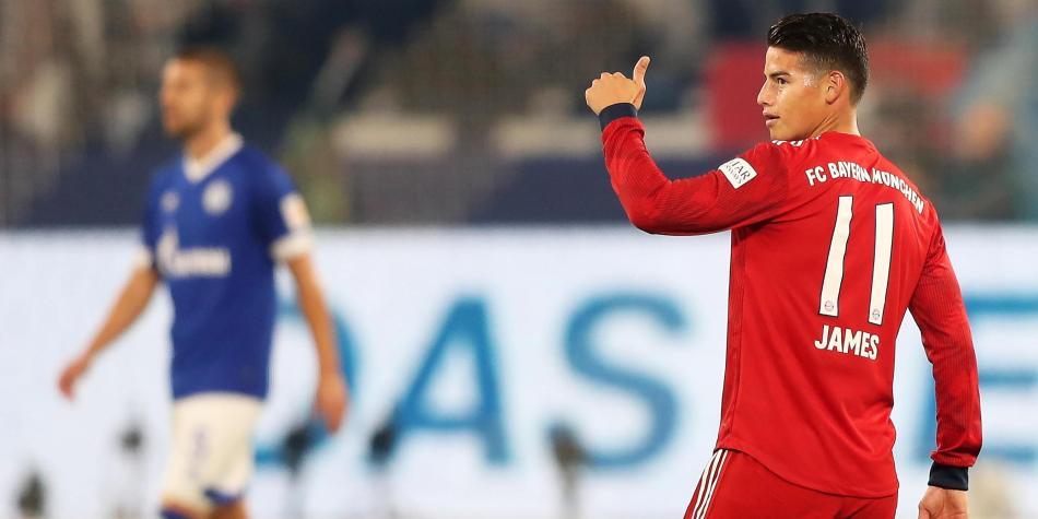 James Rodríguez vs Schalke 04